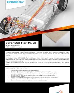 DEFENSOR-Flex® ML28_Product Flyer