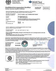 Modul-D Certificate