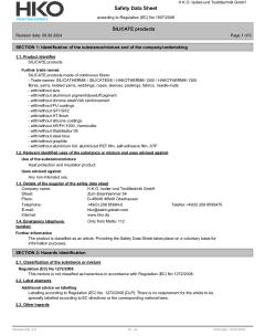 HAKOTHERM1200_Silica_Safety Data Sheet_DE