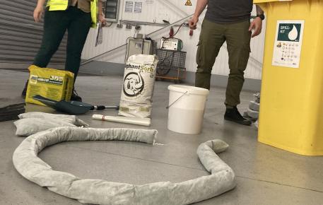 Spilling Kit in production environment