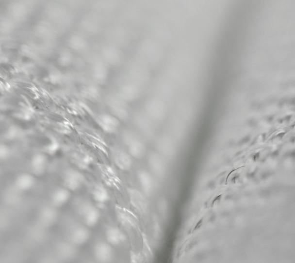 Weißes HKO HAKOTHERM®-1200 Gewebe mit V4A Draht