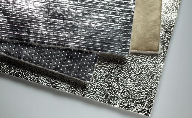 Mit Alumium und Mica kaschierte Nadelmatten